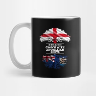 English Grown With Anguillian Roots - Gift for Anguillian With Roots From Anguilla Mug